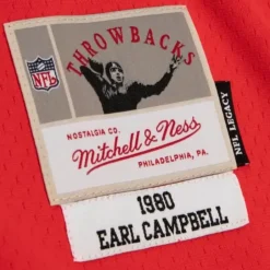 Mitchell & Ness Nfl Legacy-Split Legacy Earl Campbell Houston Oilers 1980 Jersey