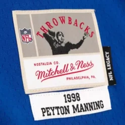 Mitchell & Ness Nfl Legacy-Split Legacy Peyton Manning Indianapolis Colts 1998 Jersey