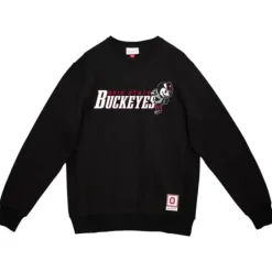 Men Mitchell & Ness Hoodies & Sweatshirts-Sprint Crew Ohio State