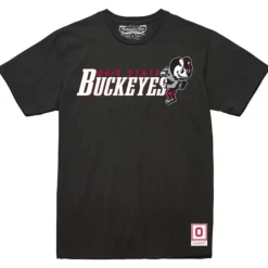 Men Mitchell & Ness T-Shirts & Tops-Sprint Tee Ohio State