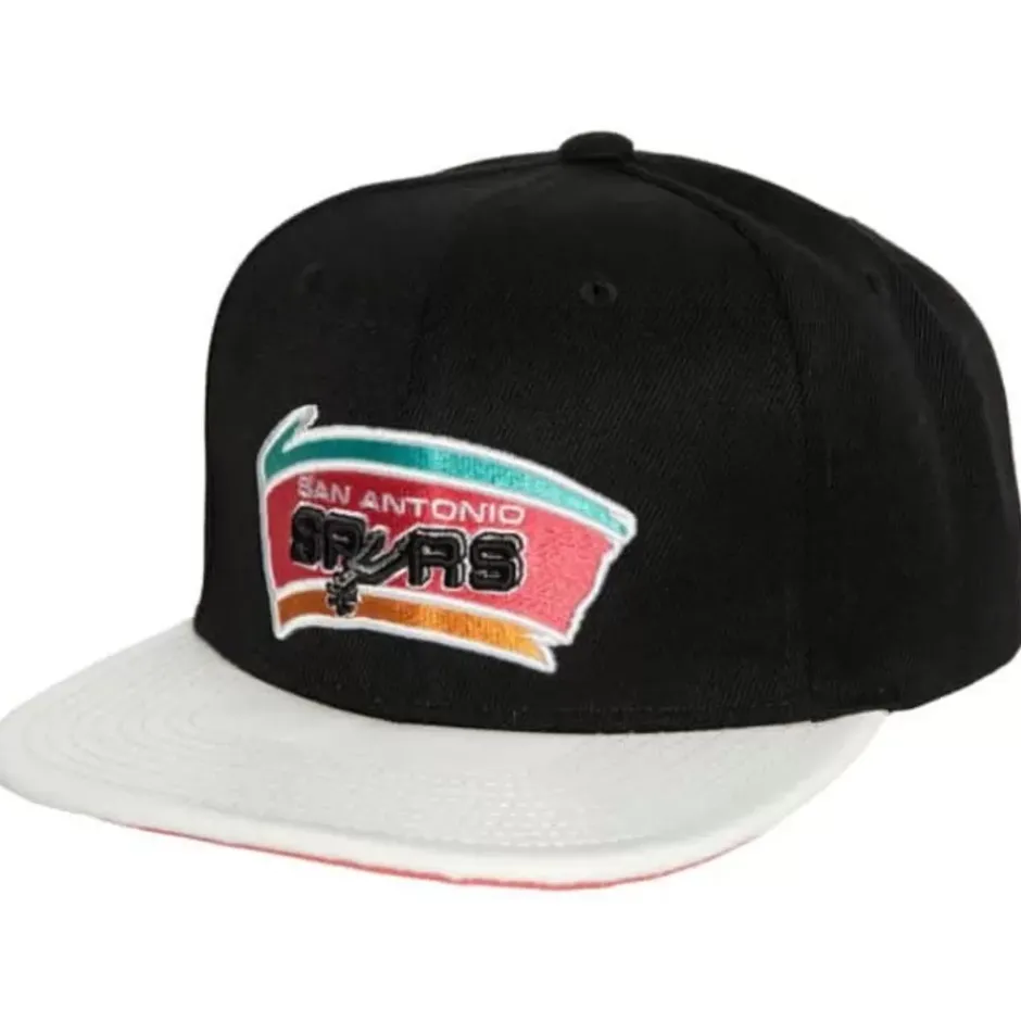 Mitchell & Ness Snapback-Ssbsts Snapback Hwc San Antonio Spurs