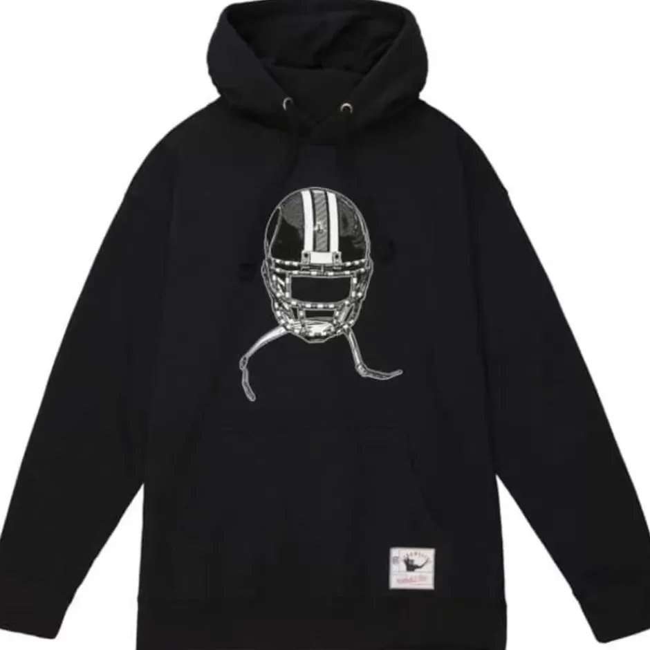Men Mitchell & Ness Hoodies & Sweatshirts-St Helmet Pullover Sean Taylor