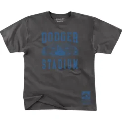 Men Mitchell & Ness T-Shirts & Tops-Stadium Series 2.0 Tee Los Angeles Dodgers