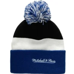 Mitchell & Ness Knit-Stripe Pom Knit Tampa Bay Lightning