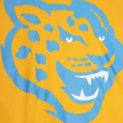 Men Mitchell & Ness T-Shirts & Tops-Su Oversized Mascot Tee Southern University And A&M College