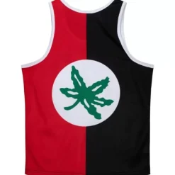 Men Mitchell & Ness T-Shirts & Tops-Sublimated Player Tank Ohio State Eddie George