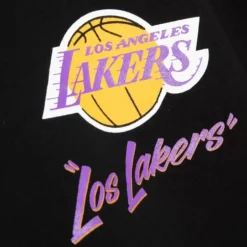 Men Mitchell & Ness Hoodies & Sweatshirts-Sugar Skull Hoodie Los Angeles Lakers