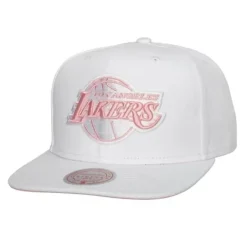 Mitchell & Ness Snapback-Summer Suede Snapback Los Angeles Lakers