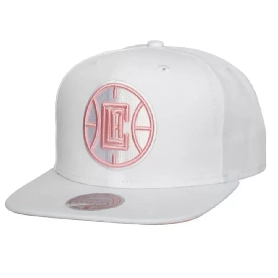 Mitchell & Ness Snapback-Summer Suede Snapback Los Angeles Clippers