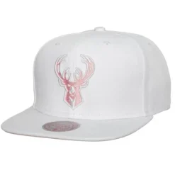 Mitchell & Ness Snapback-Summer Suede Snapback Milwaukee Bucks
