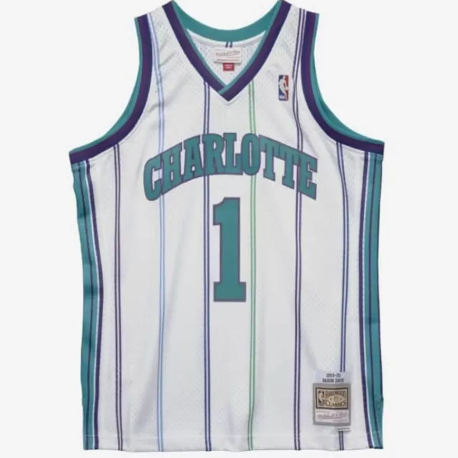 Mitchell & Ness Nba Swingman-Swingman Baron Davis Charlotte Hornets 1999-00 Jersey
