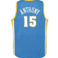 Youth Mitchell & Ness Big Kids-Swingman Carmelo Anthony Denver Nuggets Road 2003-04 Jersey