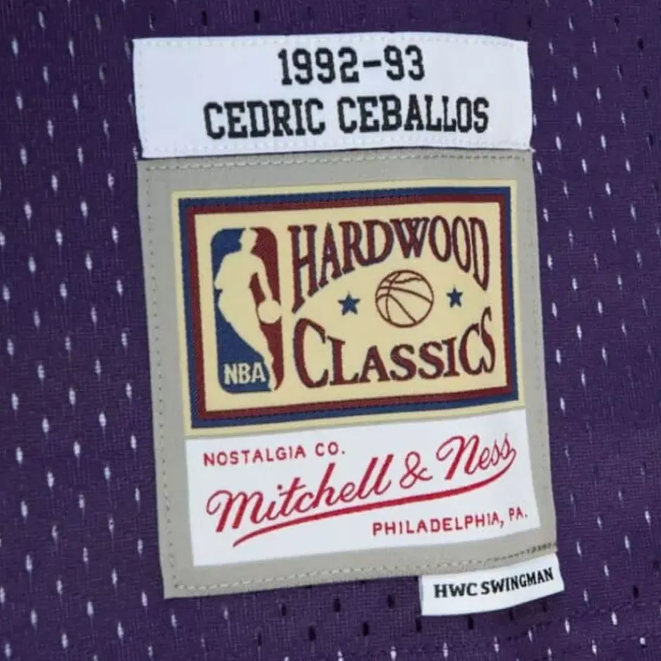 Mitchell & Ness Nba Swingman-Swingman Cedric Ceballos Phoenix Suns Road 1992-93 Jersey