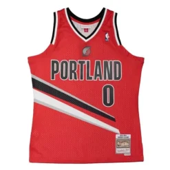 Mitchell & Ness Nba Swingman-Swingman Damian Lillard Portland Trail Blazers Alternate 2012-13 Jersey
