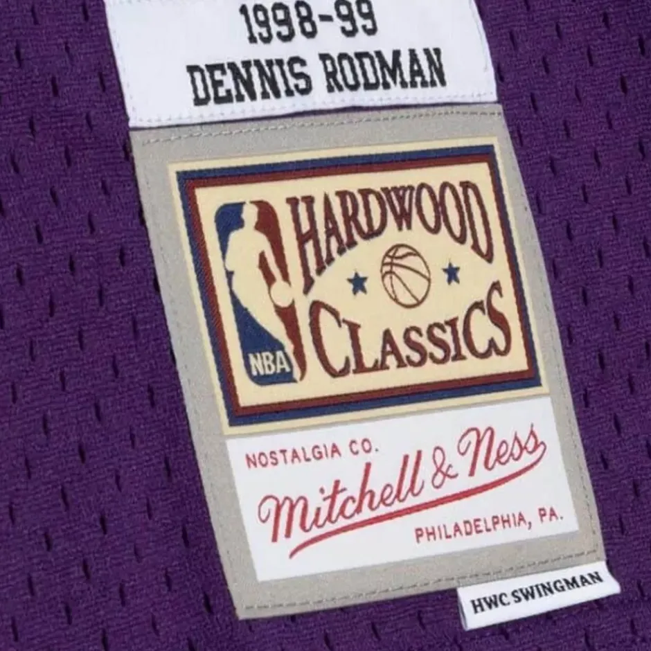 Mitchell & Ness Nba Swingman-Swingman Dennis Rodman Los Angeles Lakers Road 1998-99 Jersey