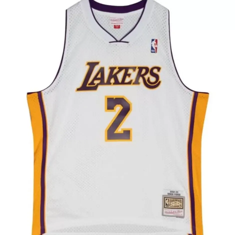 Mitchell & Ness Nba Swingman-Swingman Derek Fisher Los Angeles Lakers Alternate 2002-03 Jersey