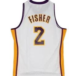 Mitchell & Ness Nba Swingman-Swingman Derek Fisher Los Angeles Lakers Alternate 2002-03 Jersey