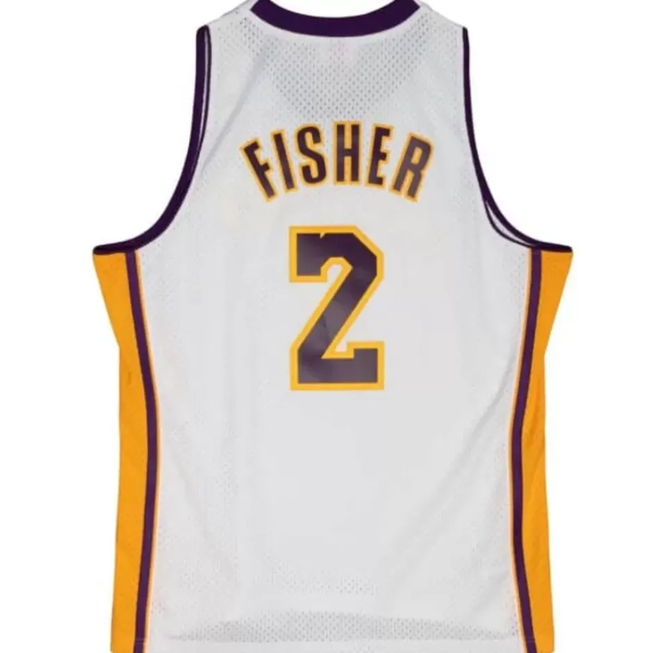 Mitchell & Ness Nba Swingman-Swingman Derek Fisher Los Angeles Lakers Alternate 2002-03 Jersey