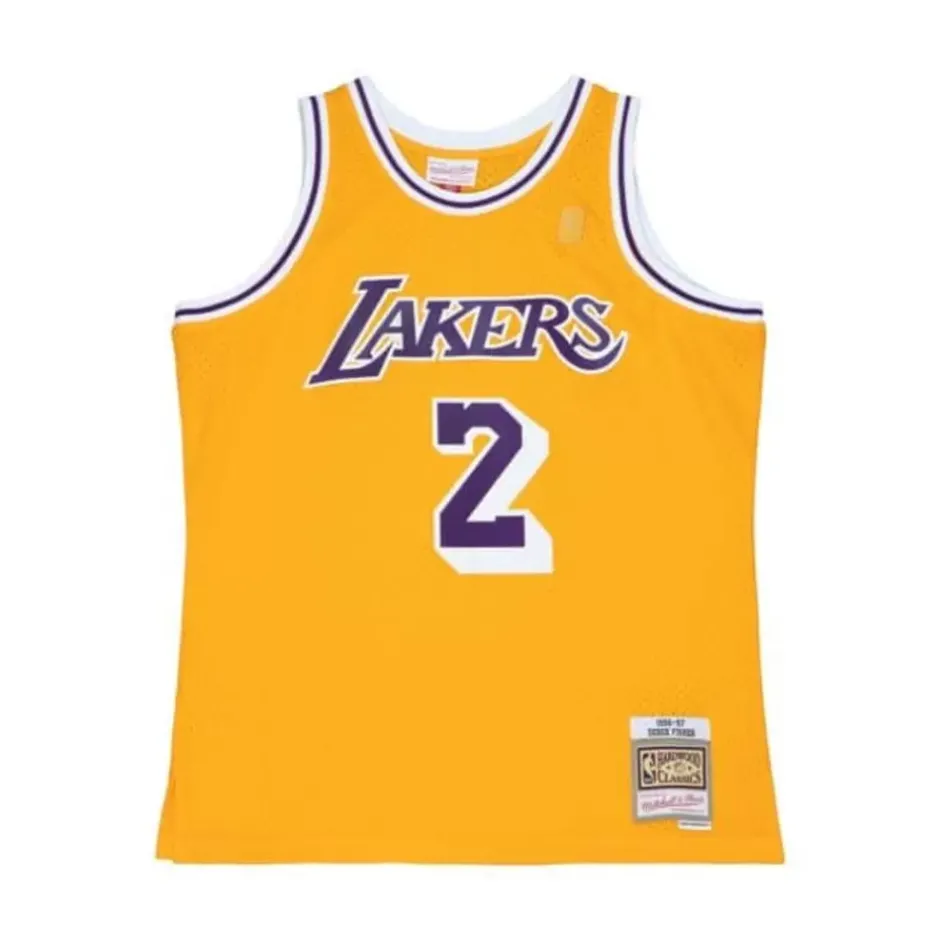 Mitchell & Ness Nba Swingman-Swingman Derek Fisher Los Angeles Lakers 1996-97 Jersey