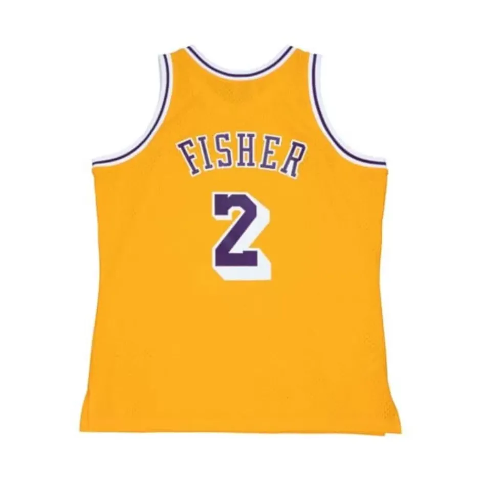 Mitchell & Ness Nba Swingman-Swingman Derek Fisher Los Angeles Lakers 1996-97 Jersey