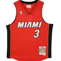 Youth Mitchell & Ness Infant & Toddler-Swingman Dwyane Wade Miami Heat Alternate Jersey
