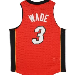 Youth Mitchell & Ness Infant & Toddler-Swingman Dwyane Wade Miami Heat Alternate Jersey