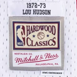 Mitchell & Ness Nba Swingman-Swingman Jersey Atlanta Hawks 1972-73 Lou Hudson
