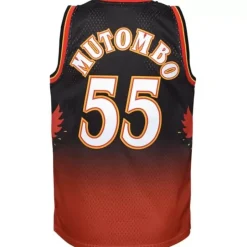 Youth Mitchell & Ness Big Kids-Swingman Jersey Atlanta Hawks 1996-97 Dikembe Mutombo