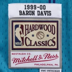 Mitchell & Ness Nba Swingman-Swingman Jersey Charlotte Hornets Road 1999-00 Baron Davis