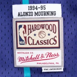Mitchell & Ness Nba Swingman-Swingman Jersey Charlotte Hornets Alternate 1994-95 Alonzo Mourning