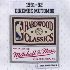 Mitchell & Ness Nba Swingman-Swingman Jersey Denver Nuggets 1991-92 Dikembe Mutombo