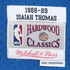 Mitchell & Ness Nba Swingman-Swingman Jersey Detroit Pistons Road 1988-89 Isiah Thomas