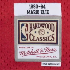 Mitchell & Ness Nba Swingman-Swingman Jersey Houston Rockets 1993-94 Mario Elie