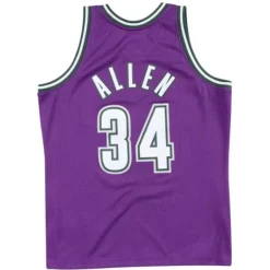 Mitchell & Ness Nba Swingman-Swingman Jersey Milwaukee Bucks Road 2000-01 Ray Allen