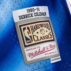 Mitchell & Ness Nba Swingman-Swingman Jersey New Jersey Nets 1990-91 Derrick Coleman