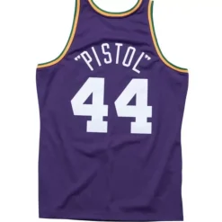 Mitchell & Ness Nba Swingman-Swingman Jersey New Orleans Jazz Road 1974-75 Pete Maravich