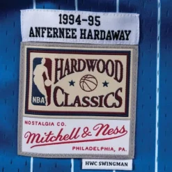 Mitchell & Ness Nba Swingman-Swingman Jersey Orlando Magic Road 1994-95 Anfernee Hardaway