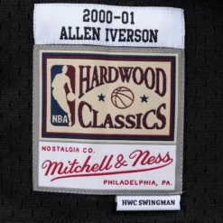 Mitchell & Ness Nba Swingman-Swingman Jersey Philadelphia 76Ers Road 2000-01 Allen Iverson