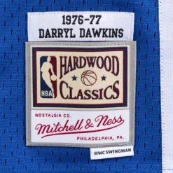 Mitchell & Ness Nba Swingman-Swingman Jersey Philadelphia 76Ers 1976-77 Darryl Dawkins