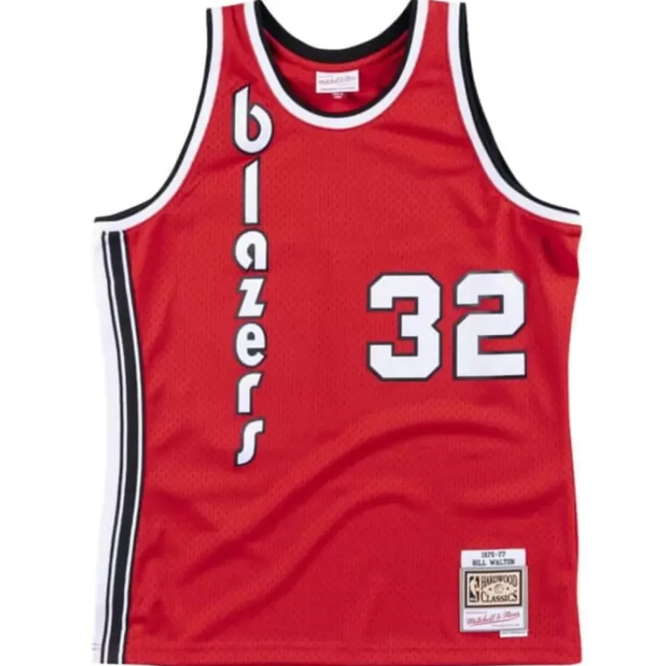 Mitchell & Ness Nba Swingman-Swingman Jersey Portland Trail Blazers 1976-77 Bill Walton