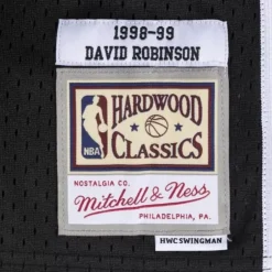 Mitchell & Ness Nba Swingman-Swingman Jersey San Antonio Spurs 1998-99 David Robinson