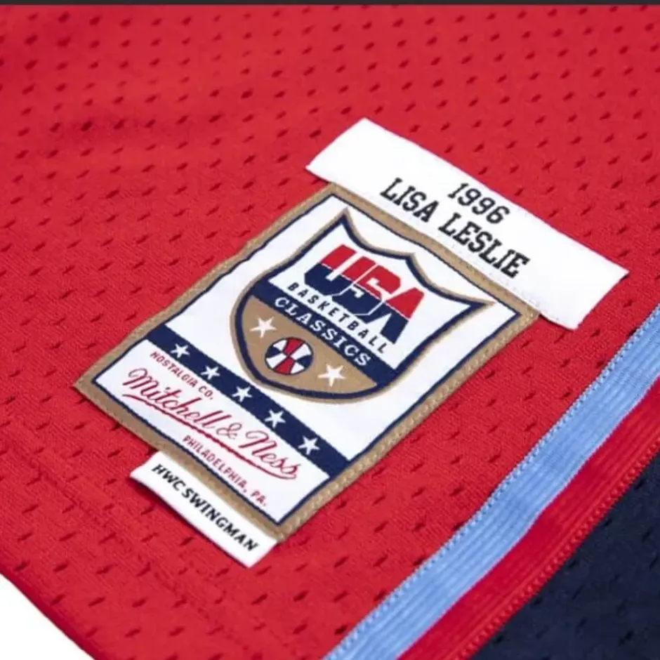 Mitchell & Ness Nba Swingman-Swingman Jersey Team Usa 1996 Lisa Leslie