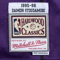 Mitchell & Ness Nba Swingman-Swingman Jersey Toronto Raptors Road 1995-96 Damon Stoudamire