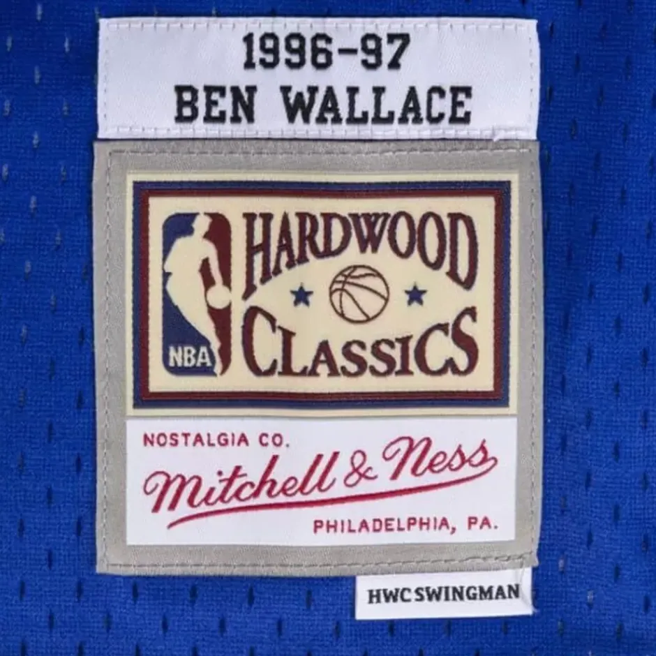 Mitchell & Ness Nba Swingman-Swingman Jersey Washington Bullets 1996-97 Ben Wallace