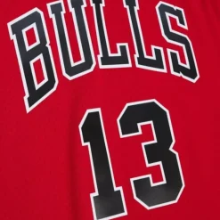Mitchell & Ness Nba Swingman-Swingman Luc Longley Chicago Bulls Road 1997-98 Jersey