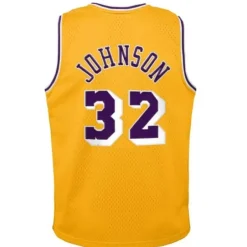 Youth Mitchell & Ness Big Kids-Swingman Magic Johnson Los Angeles Lakers Home 1984-85 Jersey