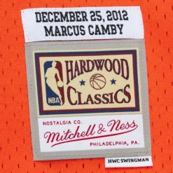 Mitchell & Ness Nba Swingman-Swingman Marcus Camby New York Knicks Christmas Day 2012 Jersey