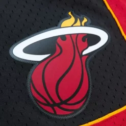 Men Mitchell & Ness Shorts-Swingman Miami Heat Black 2012-13 Shorts