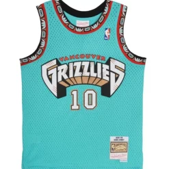 Youth Mitchell & Ness Infant & Toddler-Swingman Mike Bibby Vancouver Grizzlies Road Jersey