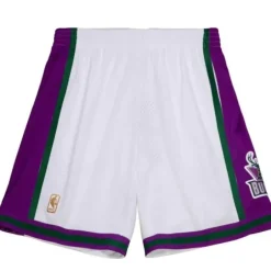 Men Mitchell & Ness Shorts-Swingman Milwaukee Bucks 1996-97 Shorts